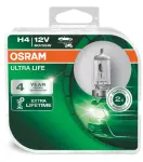 Esitule pirn 12V h4 55w Ultra life DUO 2tk 64193ULT