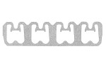 OE SDF 0.065.1450.0/30 / valve cover gasket fits: deutz