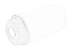 OE SDF 0.900.7968.1 / fuel filter fits: deutz fahr l 710, l 730, x 710, x 720, lamborghini 250 vrt