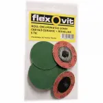 Roll-on lihvketas 50mm C60 SL3 ceramic+ roheline 5tk *