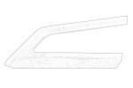 OE SOLARIS 0004.316.765TC / left corner bar (corner panel) fits: solaris