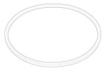 OE CLAAS 0010536831-CL / gearbox gasket fits: claas, claas 310, 310 c, 310 cl, 310 cx, 320, 320 c, 320 cl, 320 cx, 330, 330 c, 330 cl, 330 cx, 340, 340 c, 340 cl, 340 cx, 426 rc, 426 rx, 436 rc, 436 rx, 446 rc