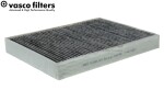 VASCO X813 / Carbon cabin filter Volvo S90 II / V90 II / XC90 II 2.0 D4, D5, T5, T6 03/2016->