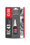 sinine keermelukusti rc-43 10ml blisterpakend - keskmise tugevusega