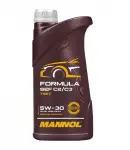 полностью синтетическое масло mannol 7927 formula sef c2/c3 5w30 1l sn+, c2/c3, vw505.01, bmw w1l-04, mb229.31/51/52, dexos2, rn17