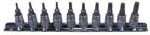otsikud TORX T7-T40, 10 tk