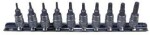 otsikud TORX auguga T7-T40, 10 tk