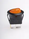 lüliti LED valgustusega ümmargune kollane 12V 20 A