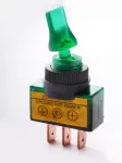 lüliti LED valgustusega ASW-14D roheline (1 tk)