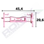 ROMIX RO C80172 / roof strip clip 10pcs mitsubishi lancer 07-
