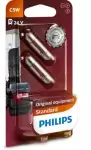 лампа двухцокольная лампа C5W 24V 5W 11X35MM блистер упаковка   Philips Vision стандарт 13844B2 2шт.