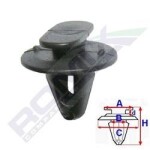 ROMIX SPINKI 11004 / Fiat Uno door trim clip 