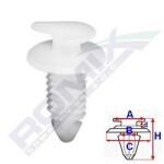 ROMIX SPINKI 11150 / door panel clip Fiat, Lancia 