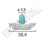 ROMIX SPINKI 12619 / spinka listw.ozd.golf 3, wind 