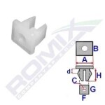 ROMIX SPINKI 15000 / Fiat, Alfa, Lancia mounting block 