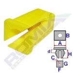 ROMIX SPINKI 15028 / kostka mont,fiat punto,tipo,tempra 
