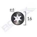 ROMIX SPINKI 16024 / mounting plate. 6 mm. Fiat, Alfa, Lancia 