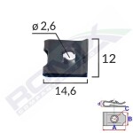ROMIX SPINKI 16028 / 3.5mm mounting plate 