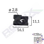 ROMIX SPINKI 16041 / 3.5mm mounting plate 