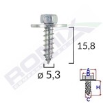 ROMIX SPINKI 45099 / screw with washer 5.5x19 m, 