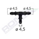 ROMIX SPINKI 52030 / washer tee. Fiat, Alfa, Lancia 