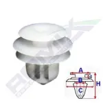 ROMIX SPINKI A175048 / Daewoo door panel clip 