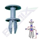 ROMIX SPINKI A82006 / expansion bolt Ø 8mm Seat, Skoda 