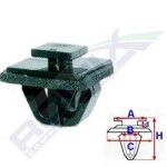 ROMIX SPINKI B25360 / Hyundai Kia side molding clip 