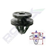 ROMIX SPINKI C30826 / side panel mounting Renault, Nissan 