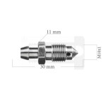 ventilatsioon L-30,0MM M10X1 võti 11MM