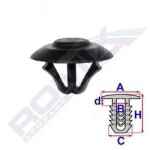 ROMIX SPINKI C60749 / Mercedes engine cover soundproofing clip 
