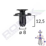 ROMIX SPINKI C70167 / nissan subaru expansion bolt 