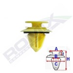ROMIX SPINKI C70308 / Mercedes upholstery clip 