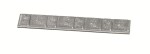 veljetasakaal liimitav valuvelgedele SLIM /lame 4, 0mm /hind pakend 100 tk/ -plii