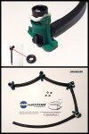 DR.MOTOR DRM6009R / overflow hose ford 1.6tdci 11-