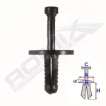 ROMIX SPINKI C70435 / BMW expansion bolt 