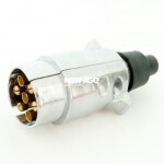 pistik haagisele 7-klemmi metall 12V (1 tk)