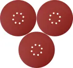 liivapaber ümmargune velco kinnitusega aukudega 225MM P60 3tk