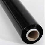 BIURO FOLIA CZARNA STRETCH / black stretch foil 23um 1.5kg 50cm