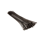 Kaablisidemed 3,6 x 300 mm, mustad, 100 tk