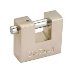 ristkülik PADLOCK, Tugevdatud, 50 MM, 3 KEYS