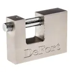 ristkülik PADLOCK, Tugevdatud, 70 MM, 3 KEYS