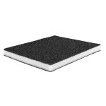 абразивная шлифовальная губка 120 x 95 x 10 мм, K60