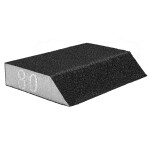 Угловая шлифовальная губка 125 x 25 x 90 мм, K80