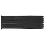 Juhtmevitsad 3,6 × 200 mm, must, 100 tk.