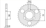 CARAT 213-45 / rear sprocket/45z/