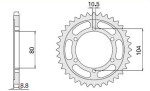 CARAT 488-45C / rear sprocket/45z/