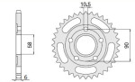 CARAT 604-40C / rear wheel hub/40t./rear