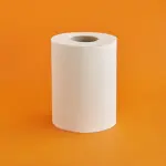 Paberirull MINI rull 65m valge 2-kihiline tselluloos 19cm rull FI 14cm hind 1tk pehme