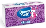 Paber Taskurätikud 1X10 pakend./ valge 3-lamineeritud tselluloos BUNNY SOFT